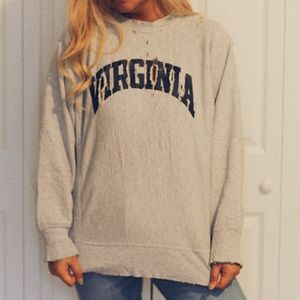 Vintage Distressed Virginia Sweatshirt